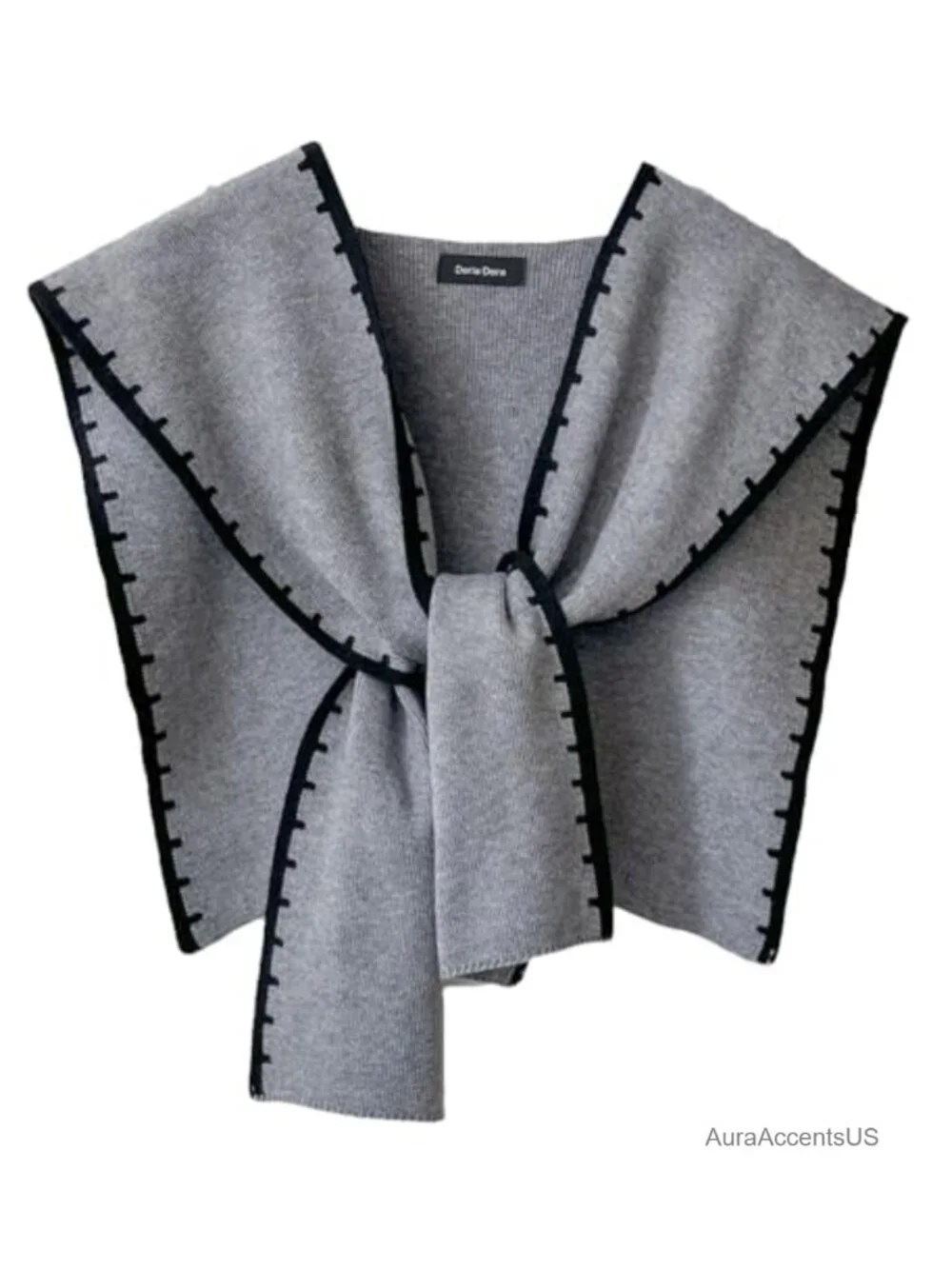 Knitted Shawl Wrap for Women Cashmere Scarf Cardigan Cape Poncho Travel Wrap